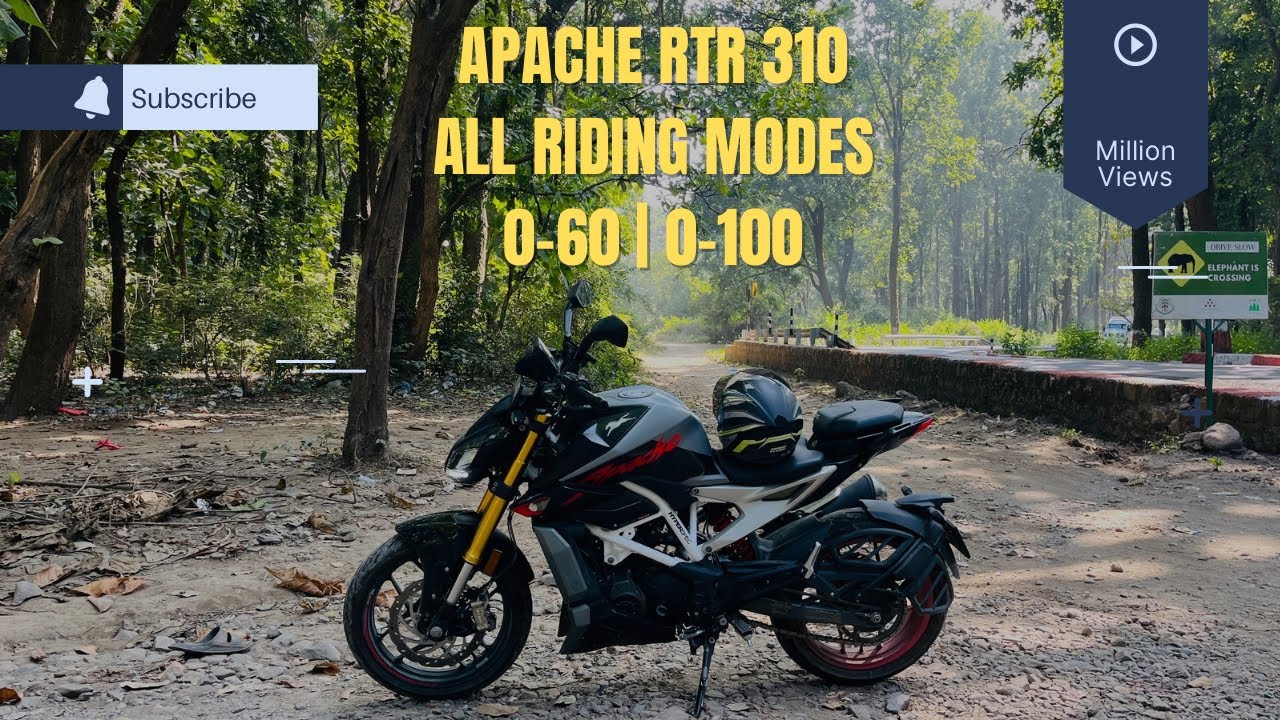 Apache Rtr 310 Riding Position Apache RTR 310 riding mode test | Performance test | Uttarakhand ...