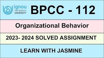 BPCC 112 SOLVED ASSIGNMENT IGNOU 2023-2024