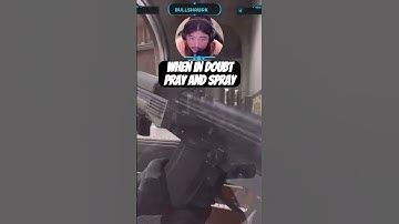 When in Doubt SPRAY & PRAY 😂 COD MW 2 & WARZONE 2 #shorts #mw2 #twitch #twitchstreamer #cod #warzone