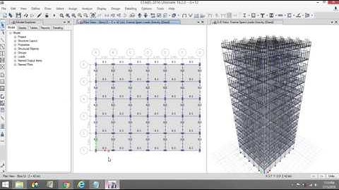 ETABS ANALYSIS FOR NON LINEAR STATIC ANALYSIS PART 2