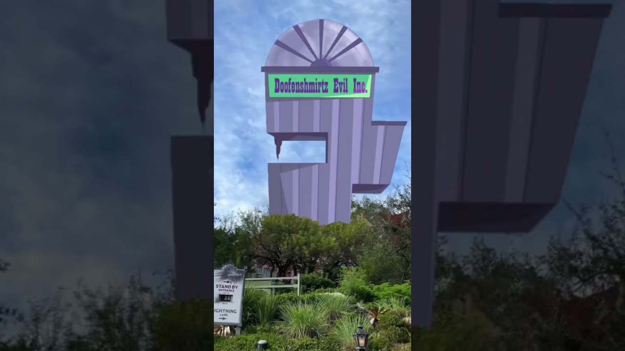 Dr. Doofenshmirtz Drop-Inator Replacing Tower of Terror