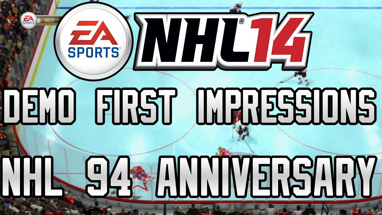 NHL 14 Demo - First Impressions: NHL 94 Anniversary Mode