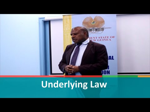 Underlying Law