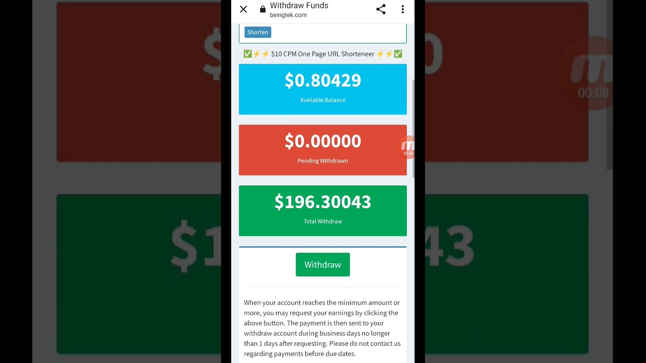 best url shortener to earn money