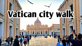 Vatican city walk[4k UHD 60fps]