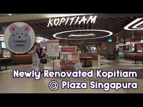A Typical Foodcourt in Singapore Plaza Singapura Orchard