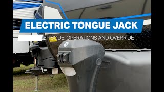 Power Tongue Jack Operations and Override