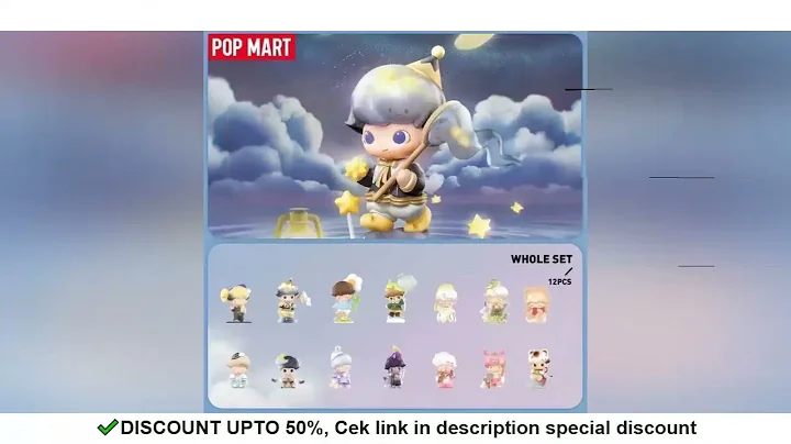POP MART DIMOO Weaving Wonders Series Surprise Mystery Box Blind Box Toys Kawaii Anime Action Figure