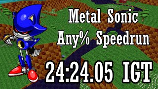 SRB2 v2.2.9 - Any% Metal Sonic Speedrun in 24:24.05 IGT (26:33.41 RTA) [OLD]