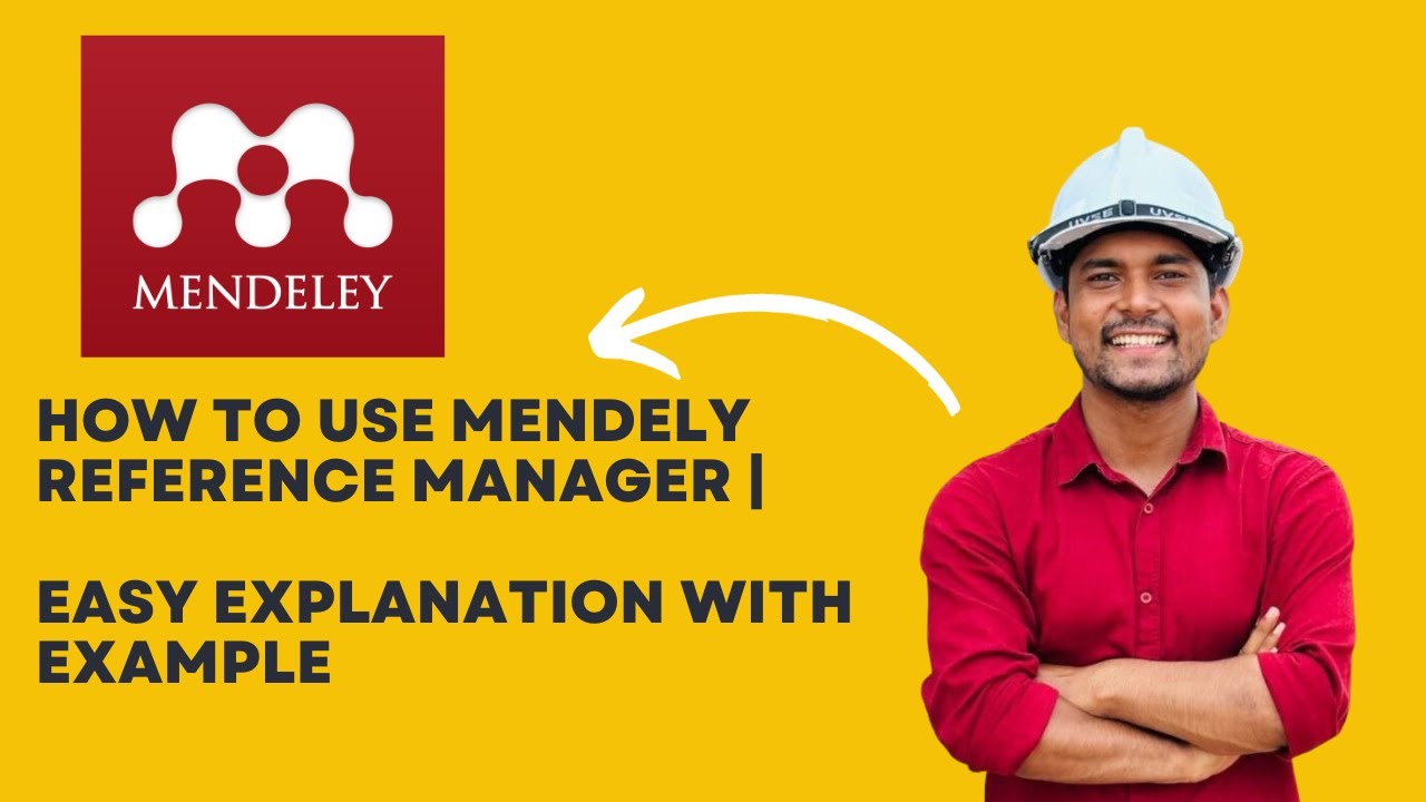 How to Use Mendely reference manager | Easy Explanation with Example ...