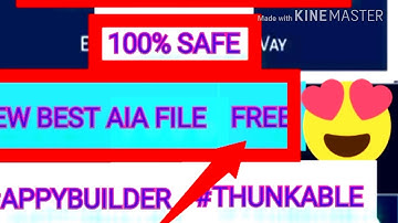 NEW BEST AIA FILE FOR FREE #THUNKKABLE NO INVALID CLICK