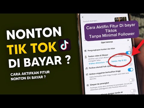 Viral 🔥 Cara Aktifin Fitur Tik Tok Di Bayar Tanpa Minimal Followers ? - Belum Banyak Yang Tau