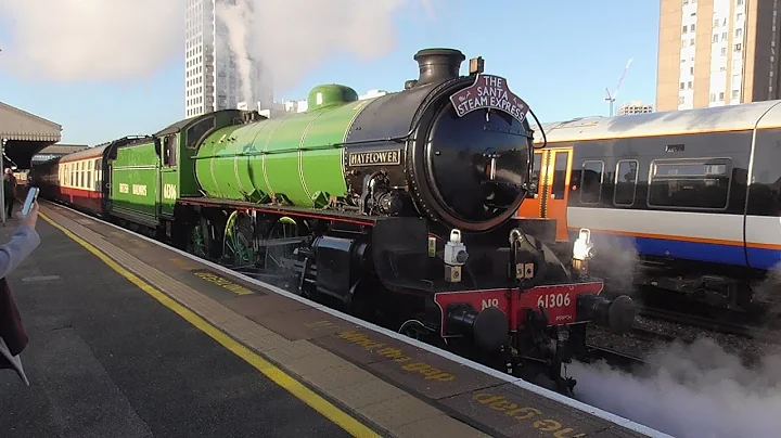 61306 "Mayflower departing Clapham Junction with the Santa Steam Express | 20th December 2025