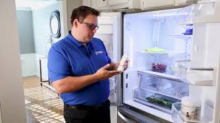 How To: Replace the Water Filter in your LG French Door Refrigerator (Filter Model NP LT700P)
