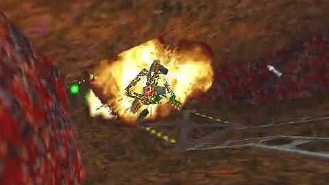 Descent II Enemy Vignettes Level 12 (Insane difficulty, full rescue, no-save no-death)