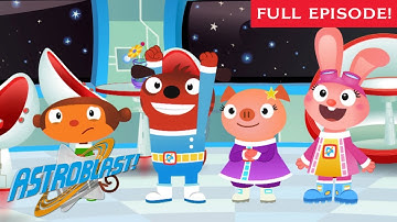 Sing Along to the Bouncing Monkey | Full Episodes | Astroblast | Scholastic Classic