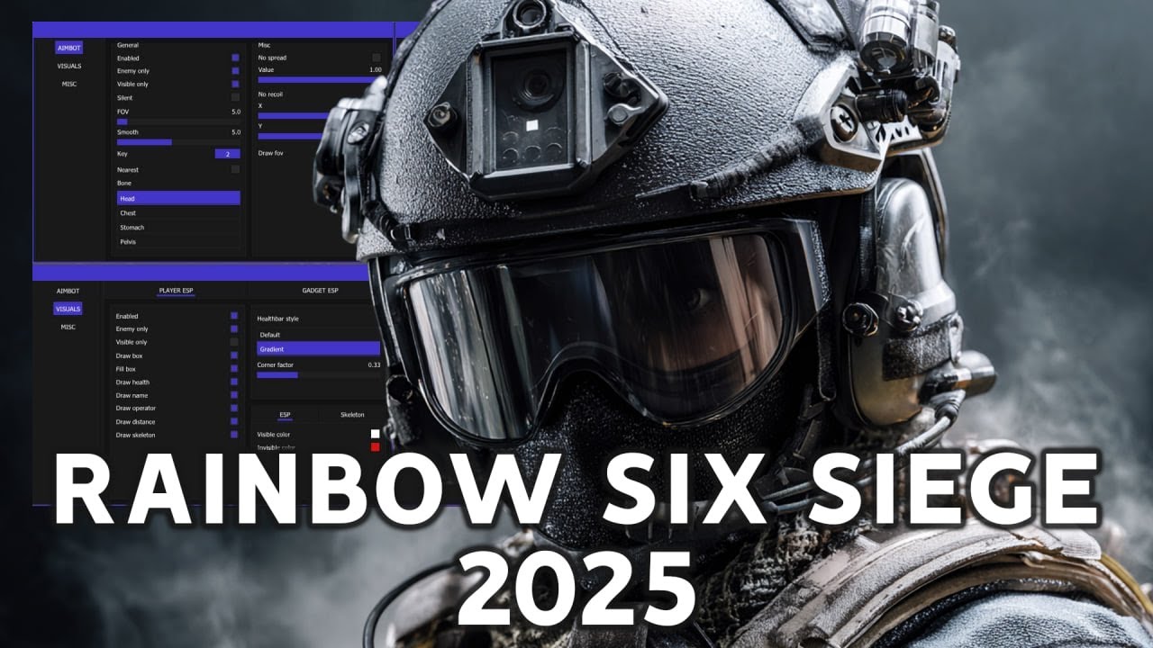 R6 Siege Cheat | Aimbot, Wallhack, ESP | Free Download | Setup Guide 2026