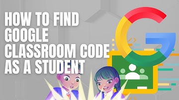 How to find Google classroom code as a student - Easy!