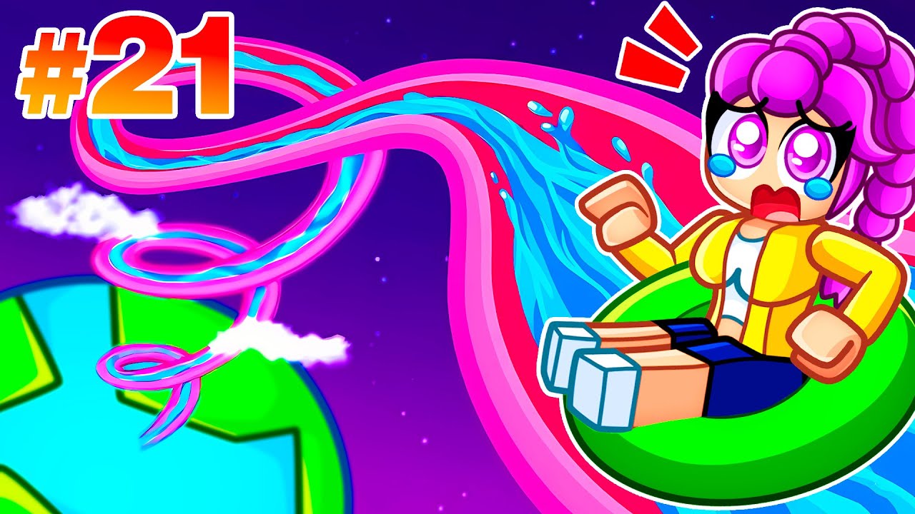 Survive The TALLEST SLIDES in Roblox! (Kpop Demon Hunters)