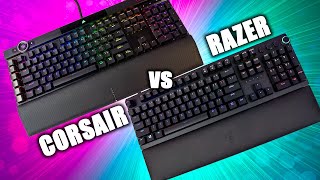 Razer Huntsman Elite V2 Analog VS Corsair K100 RGB Next Gen Gaming Keyboard Comparison