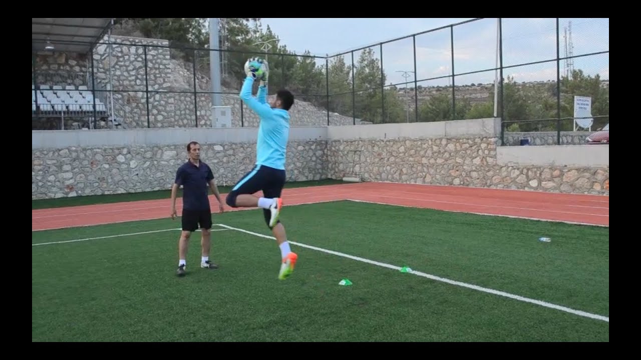 Basic drills of preseason goalkeeper training 1 YouTube