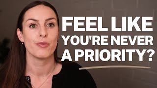 Cuando no te sientes una prioridad en tu relación