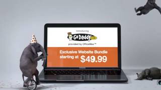 OfficeMax GoDaddy Exclusive Website Bundles