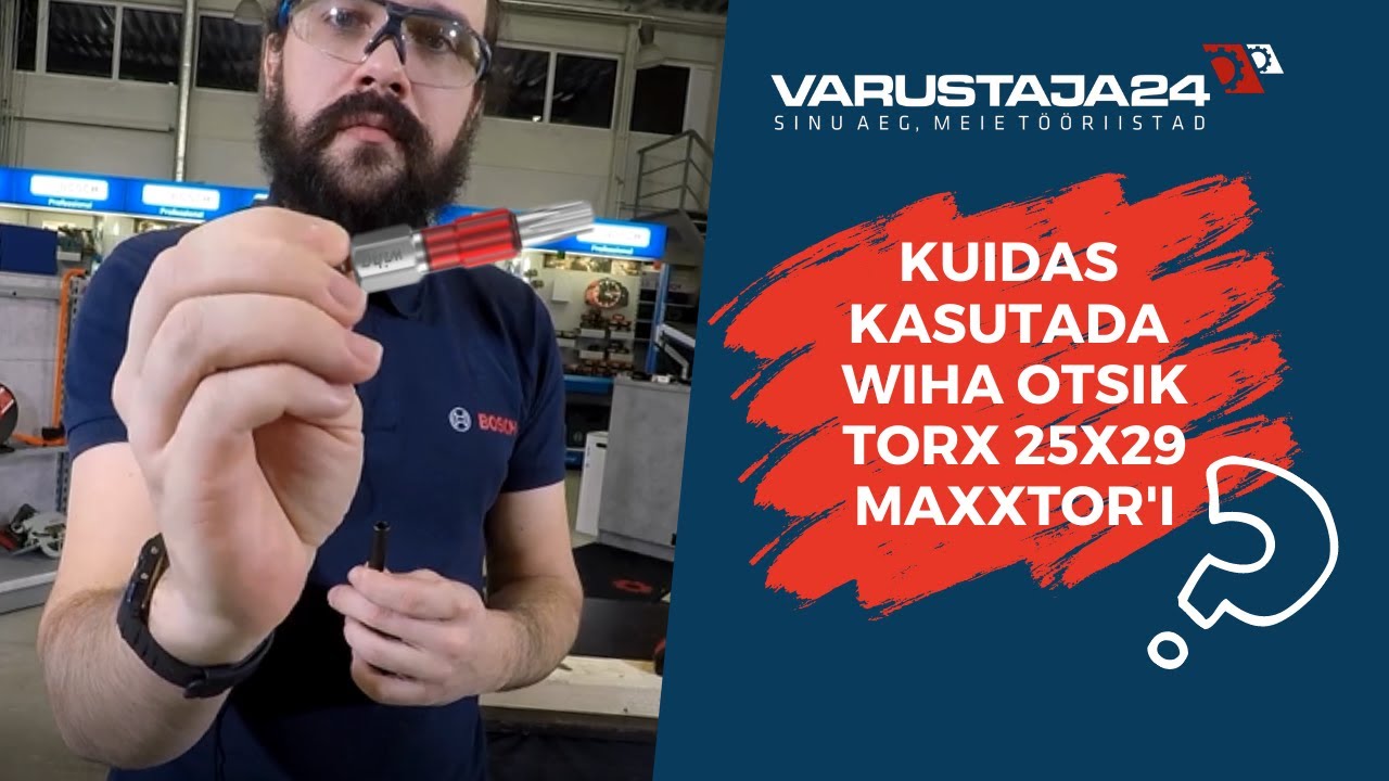 Wiha Maxxtor otsik - kuidas kasutada?
