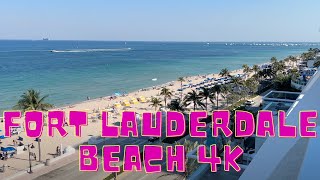 Fort Lauderdale Beach, Florida (April 2024) [4K]