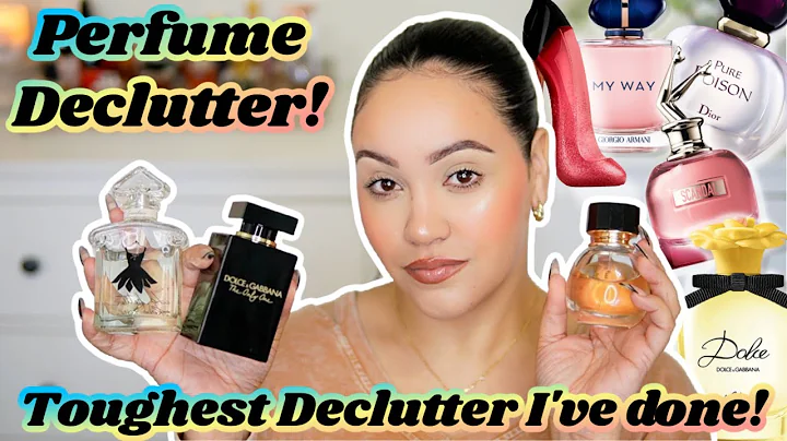 HUGE PERFUME DECLUTTER! THIS WAS A TOUGH DECLUTTER...