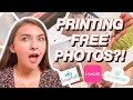 HOW TO PRINT PHOTOS FOR FREE?! Lalalab, Snapfish and Free Prints Review | Emily Louise