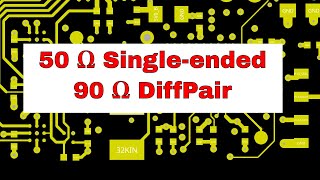Cadence OrCAD PCB Design How to Set Trace Impedance (Signal Integrity)
