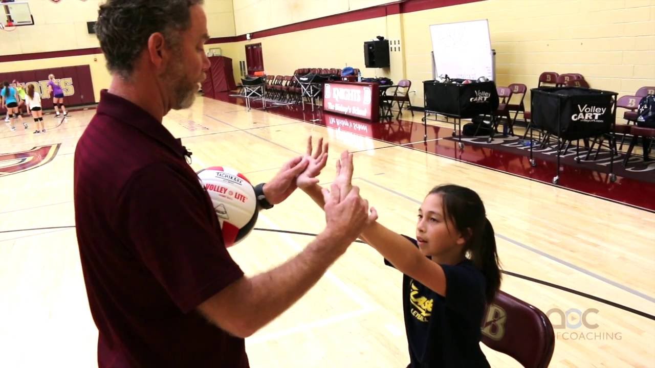 AVCA Video Tip of the Week Chair Drill to Improve Setting Technique
