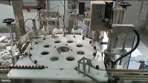 HyTek Rotary Filler Plugger Capper Monoblock - HTK-FPC-100A