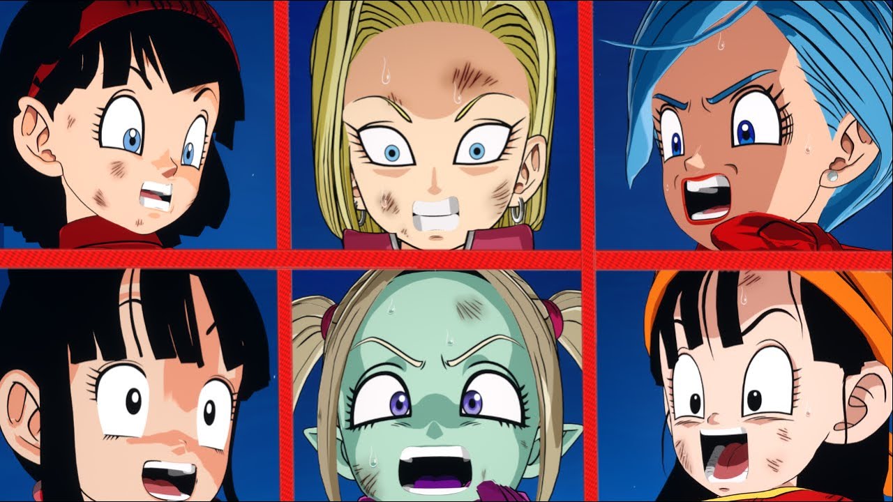 Dragon Ball Sparking! Zero: FREE CAMERA: Saibaman Bomb on all Girls