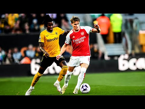 Martin Ødegaard Floats on the Pitch..