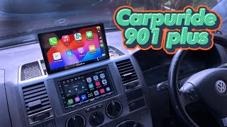 Carpuride 901 plus Carplay Android auto in any car easily