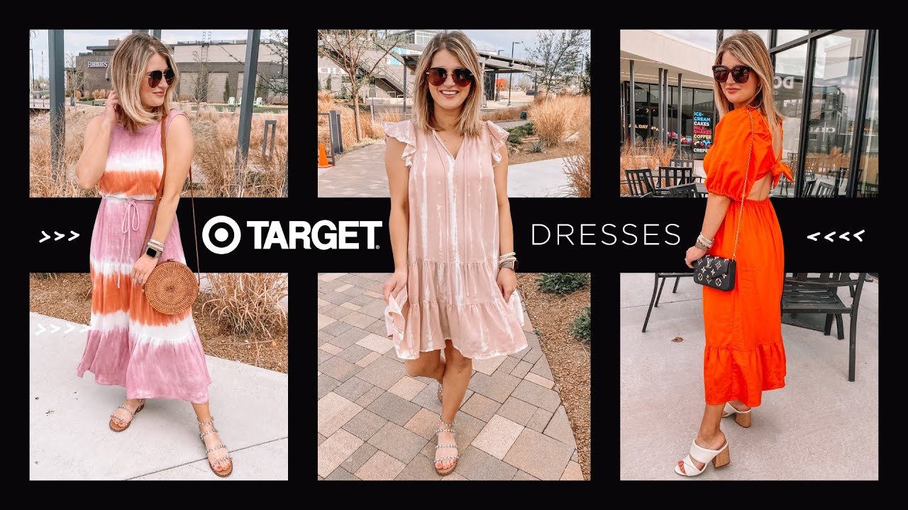 TARGET DRESS HAUL Spring & Summer Affordable Dresses 2021 YouTube