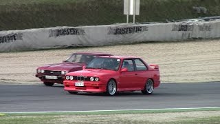 BMW M3 e30 sound on track
This is a very strange e30. It is an original M3, but it has a 6 cylinder engine with more than 320 HP from a e36 M3. It sounded very good, and it was surprisingly fast! BMW M3 e30 sound on track