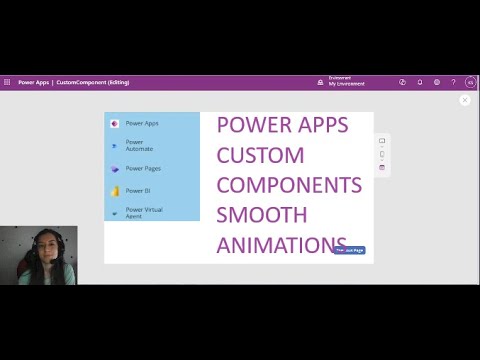 Power Apps Custom Components / Smooth Animations - YouTube