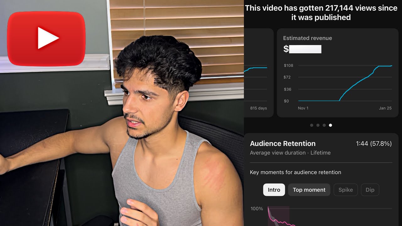 How much YouTube paid me for 200,000 views on a video - YouTube