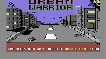 C64 SEUCK Game: Urban Warrior
