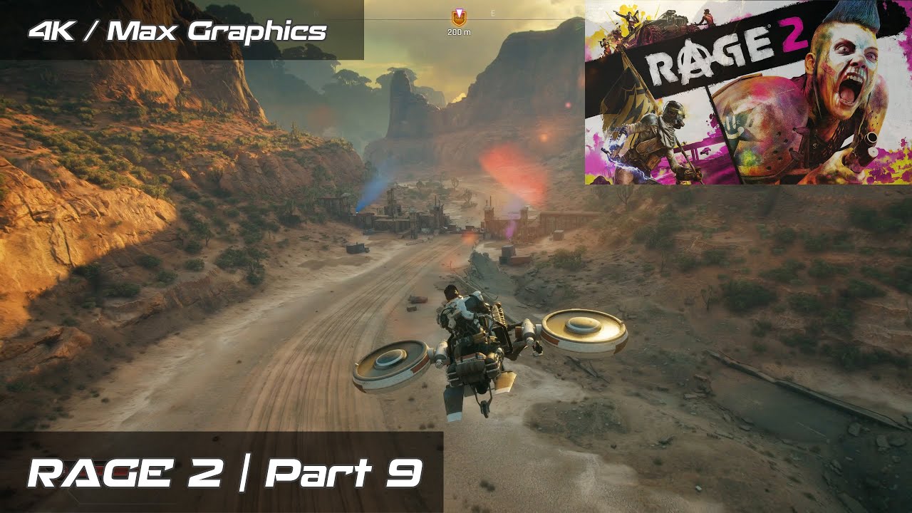 RAGE 2 | Post-Apocalyptic World after asteroid impact Earth | Max Graphics | Part 9