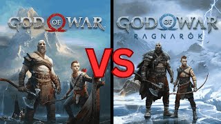 God of War 2018 VS God of War Ragnarok, Which is better?