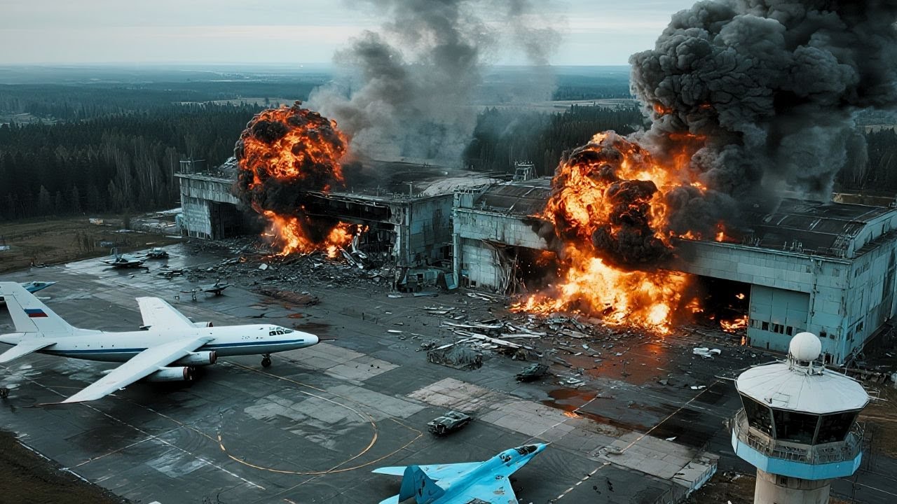 Ukrainian F-16 Strike Rocks Crimea — Russian Air Base Hit, Multiple Su-57 Jets Wiped Out - ARMA 3