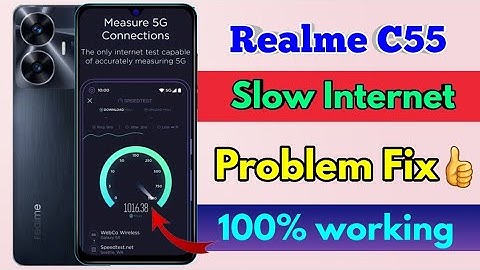 realme c55 high internet speed setting | realme c55 fast internet setting