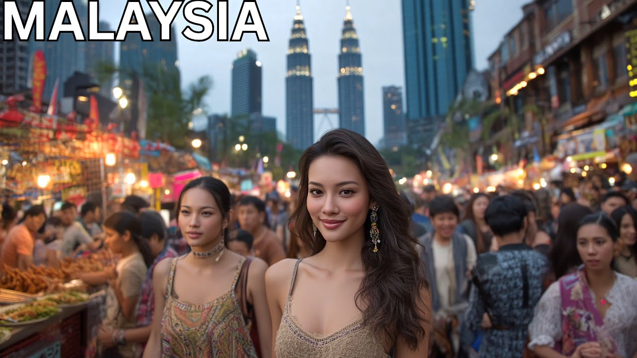 🇲🇾🚶‍♀️🏮 KUALA LUMPUR CITY CENTRE🔥 Petaling Street 🇲🇾 Kuala Lumpur Walking Tour, Chinatown