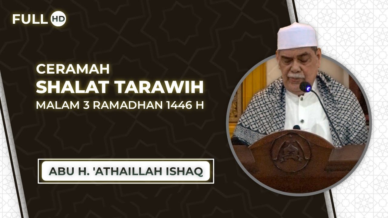 Ceramah Abu Ulee Titi | Malam Ke-3 Ramadhan 1446 H | Dayah Ulee Titi