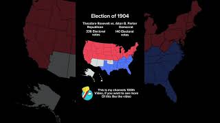 The election of 1904 map #mapping #election #1904