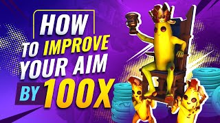 BEST SETTINGS for GOD AIM in Fortnite Season 9!